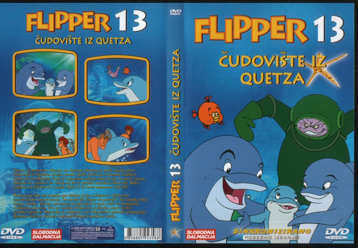 Click to view full size image -  DVD Cover - F - DVD- FLIPPER13 - DVD- FLIPPER13.jpg