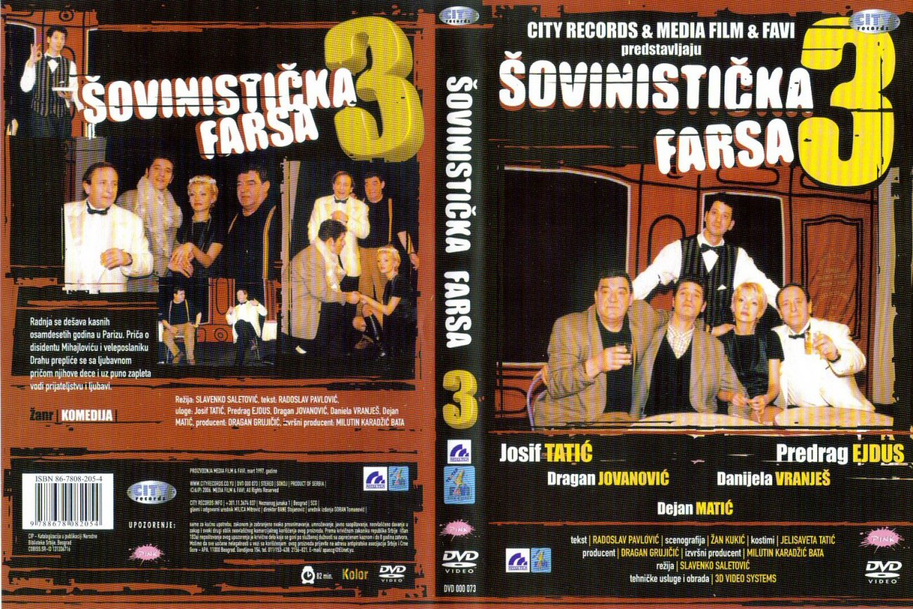 Click to view full size image -  DVD Cover - S - DVD- SOVINISTICKA FARZA 3  - DVD- SOVINISTICKA FARZA 3 .JPG