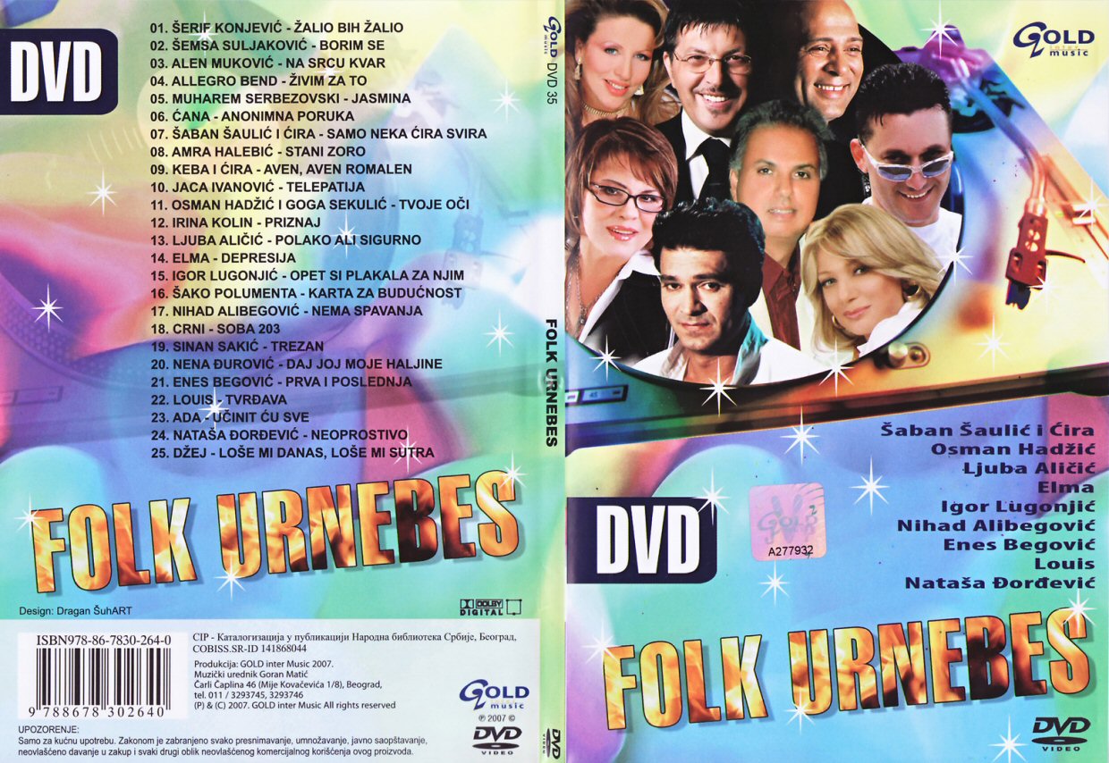 Click to view full size image -  DVD Cover - F - folk_urnebes_dvd - folk_urnebes_dvd.jpg