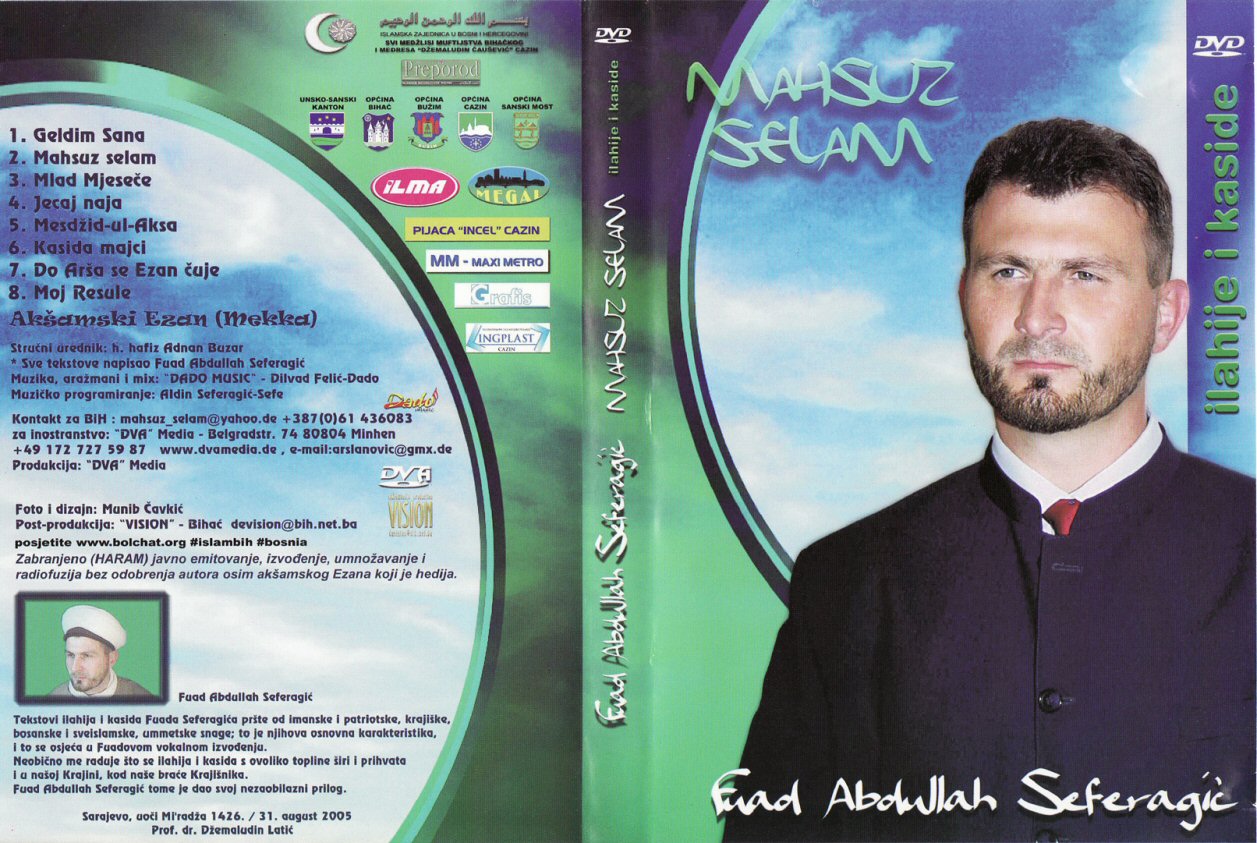 Click to view full size image -  DVD Cover - F - fuad_abdulah_seferagic_mahsuz_selam_dvd - fuad_abdulah_seferagic_mahsuz_selam_dvd.jpg
