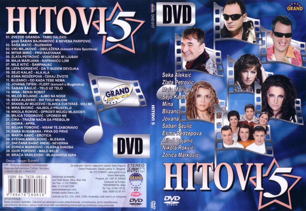 Click to view full size image -  DVD Cover - G - grandhitovislimno5dvd - grandhitovislimno5dvd.jpg