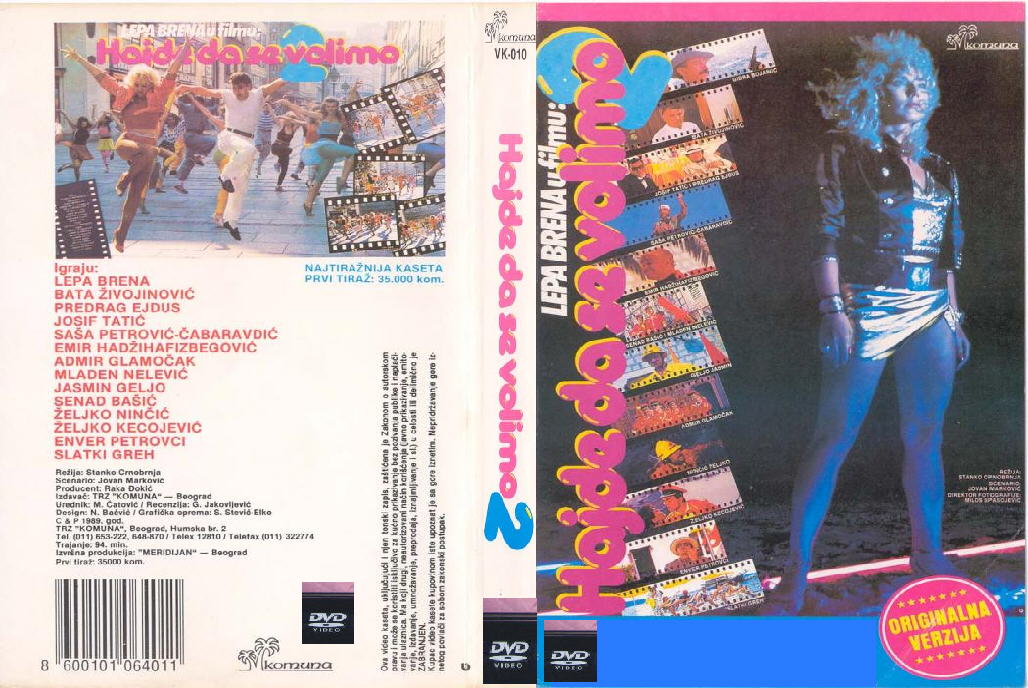 Click to view full size image -  DVD Cover - H - Hajde da se volimo 2 DVD - Hajde da se volimo 2 DVD.JPG