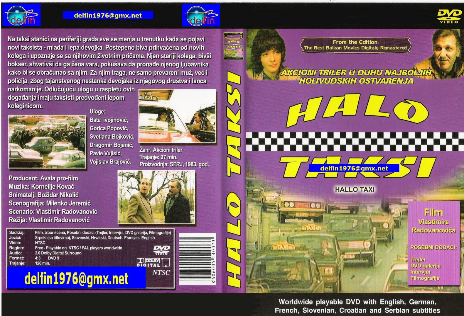 Click to view full size image -  DVD Cover - H - Halo taxi - DVD - Halo taxi - DVD.jpg