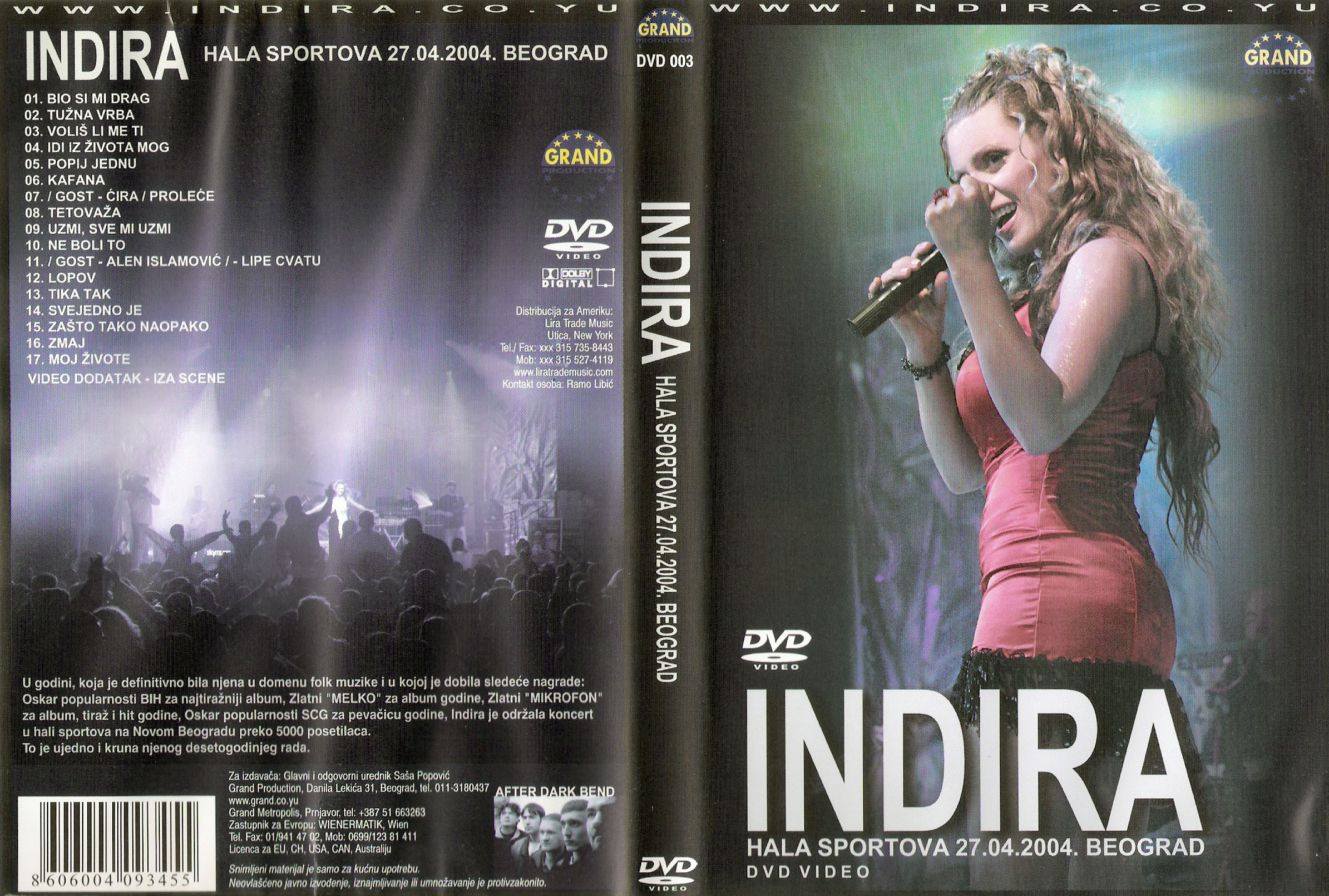 Click to view full size image -  DVD Cover - I - Indira_Radic_-_koncert_Beograd_2004_-_prednja_zadnja - Indira_Radic_-_koncert_Beograd_2004_-_prednja_zadnja.jpg