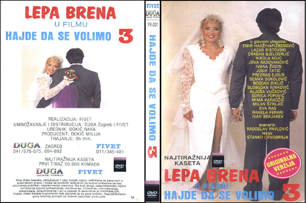 Click to view full size image -  DVD Cover - H - hajde da se volimo 3 - hajde da se volimo 3.jpg