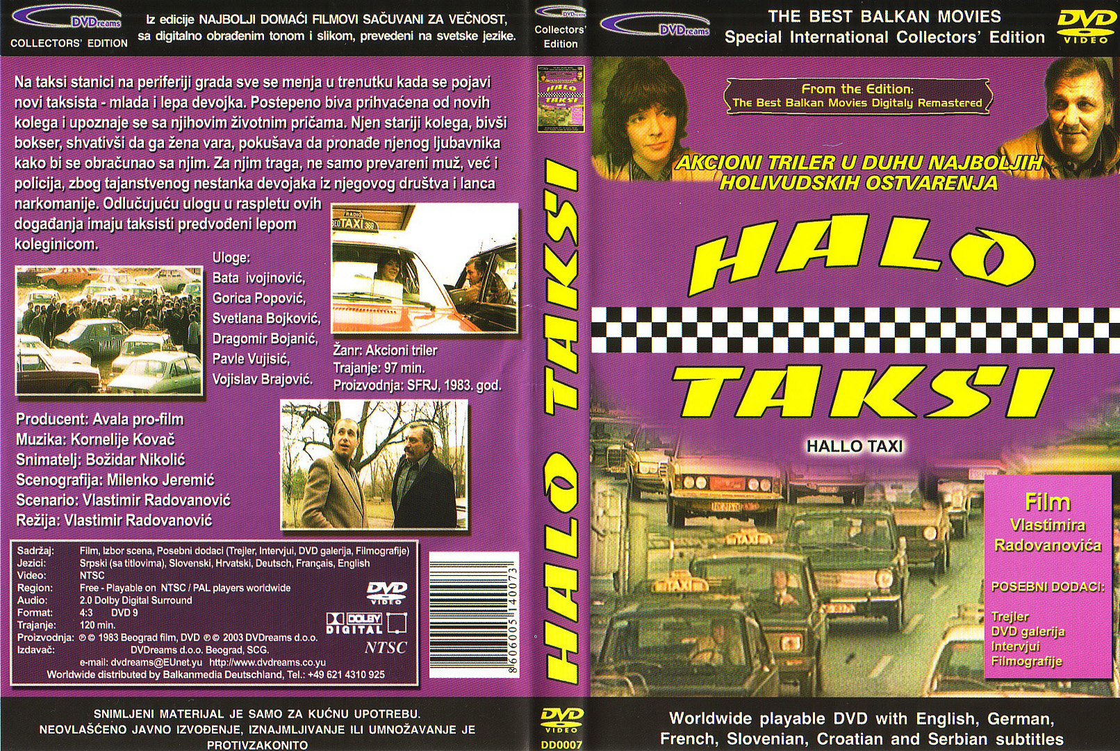 Click to view full size image -  DVD Cover - H - halo_taxi_dvd - halo_taxi_dvd.jpg