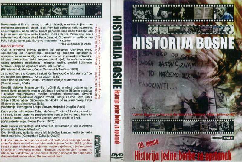 Click to view full size image -  DVD Cover - H - historija_bosne_dvd - historija_bosne_dvd.jpg