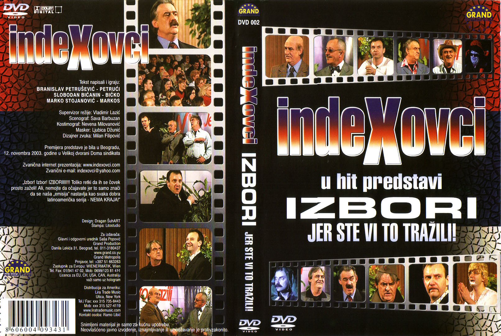 Click to view full size image -  DVD Cover - I - indexovci_izbori_dvd - indexovci_izbori_dvd.jpg