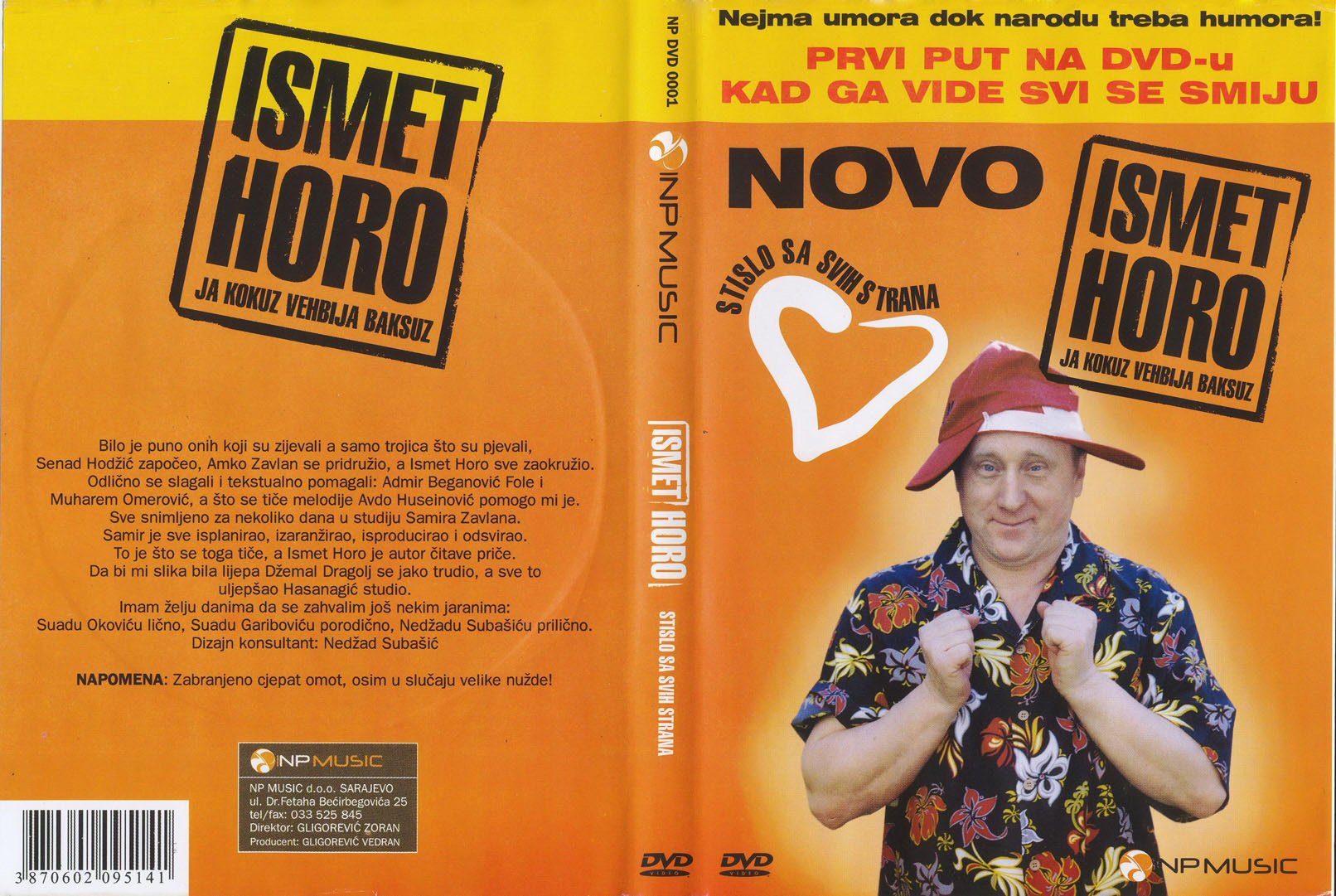 Click to view full size image -  DVD Cover - I - ismet_horo_ja_kokuz_vehbija_baksuz_dvd - ismet_horo_ja_kokuz_vehbija_baksuz_dvd.jpg