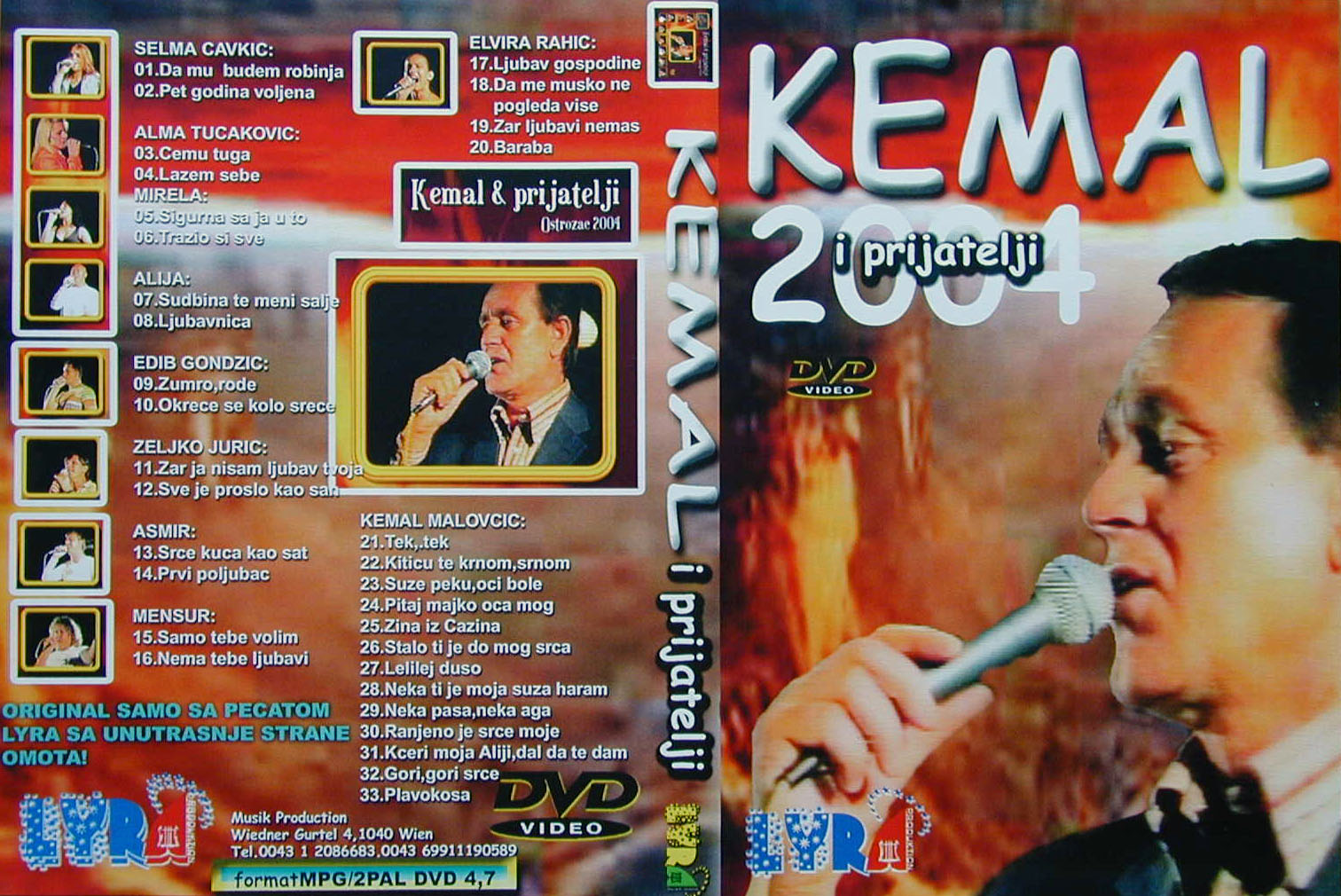 Click to view full size image -  DVD Cover - K - Kemal_i_prijatelji_2004_-_prednja_zadnja - Kemal_i_prijatelji_2004_-_prednja_zadnja.jpg