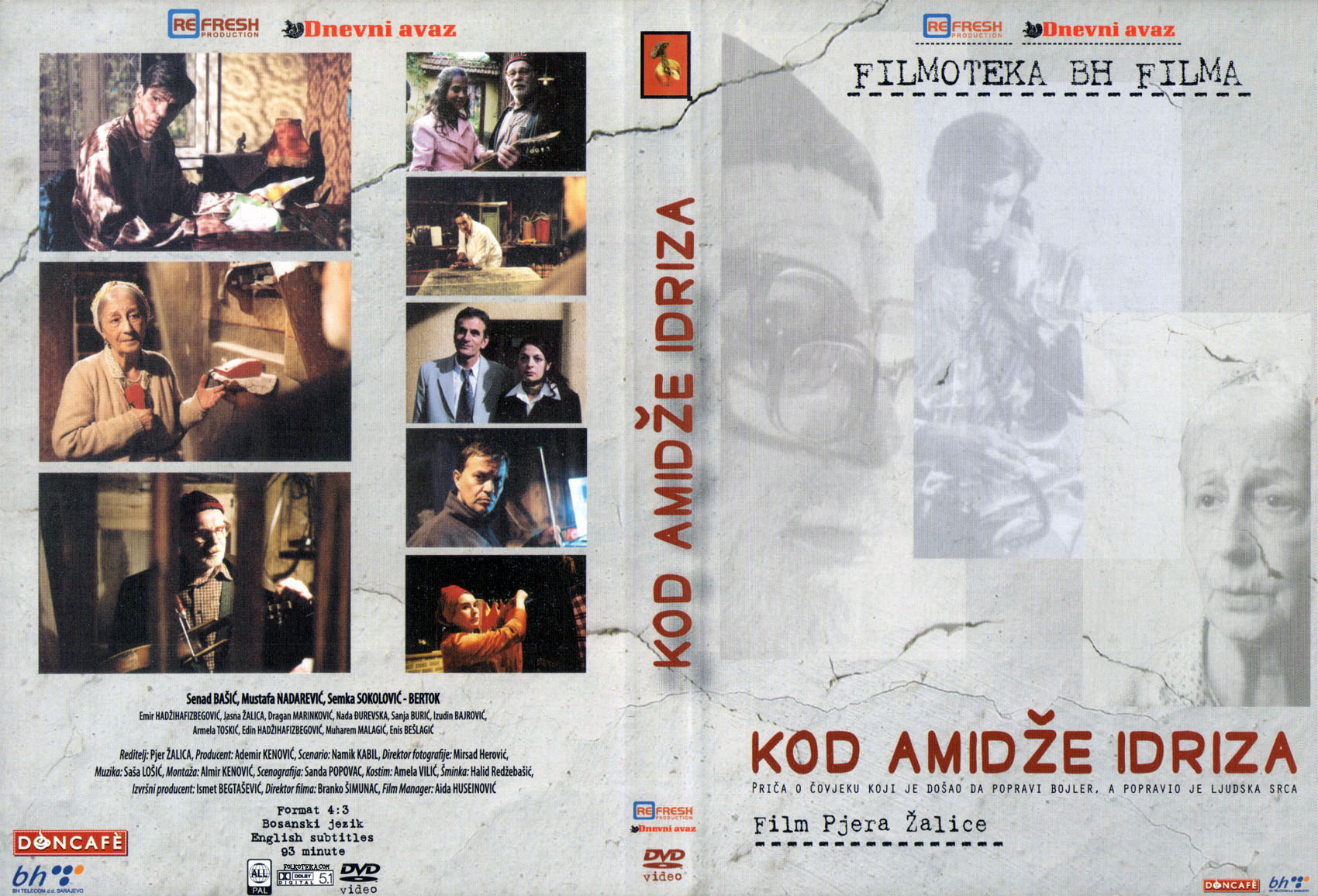 Click to view full size image -  DVD Cover - K - Kod_amidze_Idriza_-_prednja_zadnja - Kod_amidze_Idriza_-_prednja_zadnja.jpg