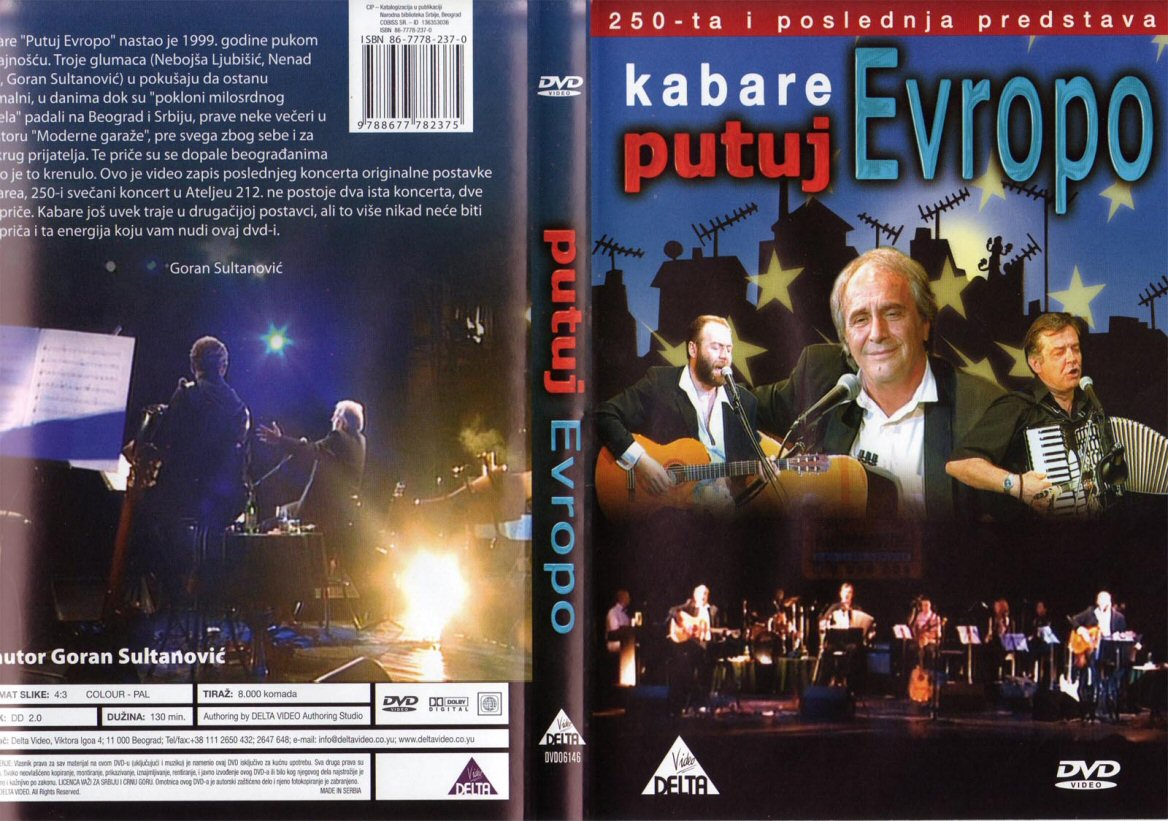 Click to view full size image -  DVD Cover - K - kabare pujut evropo prednja zadnja - kabare pujut evropo prednja zadnja.jpg