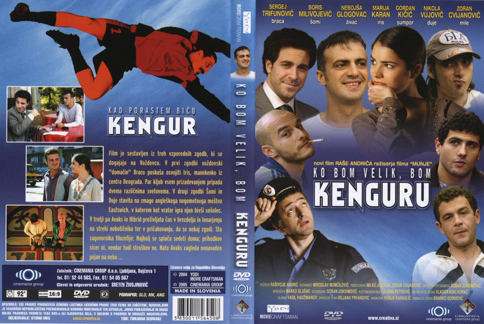 Click to view full size image -  DVD Cover - K - kad_porastem_bicu_kengur_slo_dvd - kad_porastem_bicu_kengur_slo_dvd.jpg