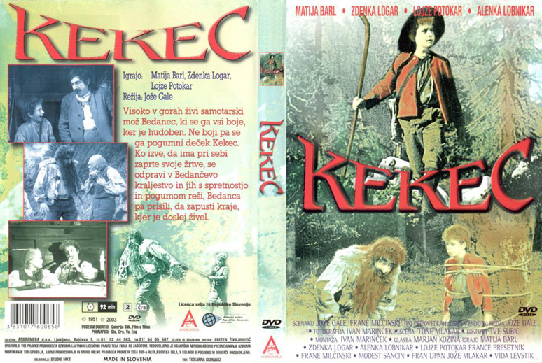 Click to view full size image -  DVD Cover - K - kekec_dvd - kekec_dvd.jpg