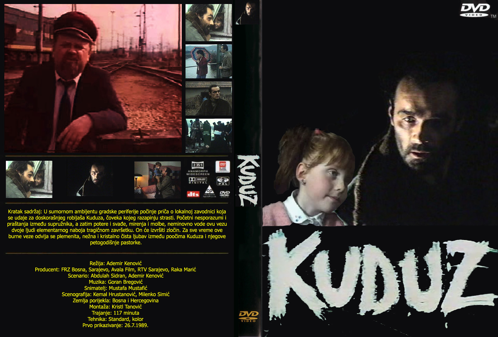 Click to view full size image -  DVD Cover - K - kuduz_dvd - kuduz_dvd.jpg