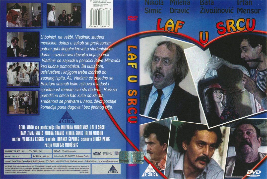 Click to view full size image -  DVD Cover - L - Laf_u_srcu_-_prednja_zadnja - Laf_u_srcu_-_prednja_zadnja.jpg