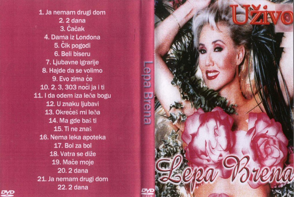 Click to view full size image -  DVD Cover - L - lepa_brena_live_dvd - lepa_brena_live_dvd.jpg