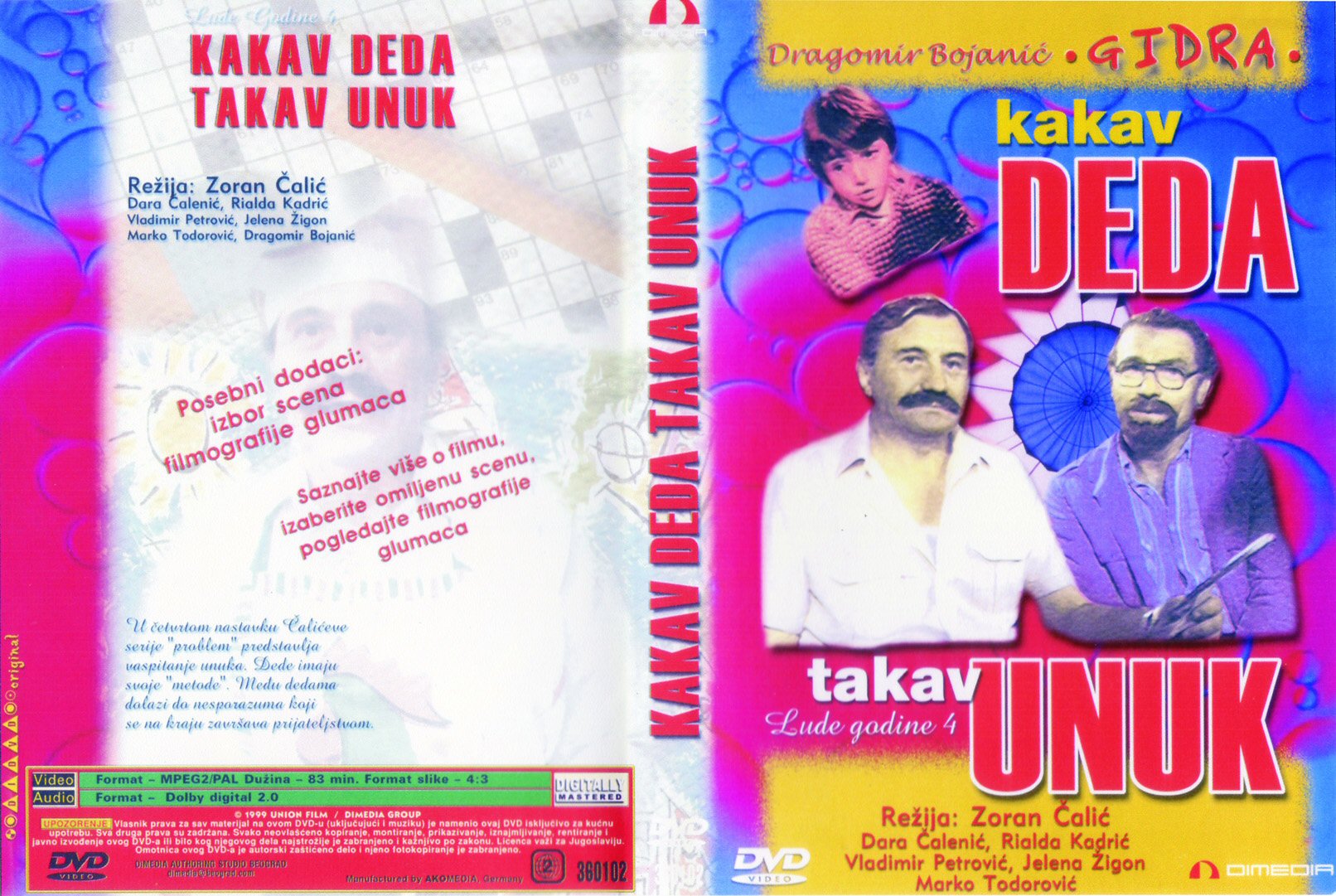 Click to view full size image -  DVD Cover - L - lude_godine_4-1_dvd - lude_godine_4-1_dvd.jpg