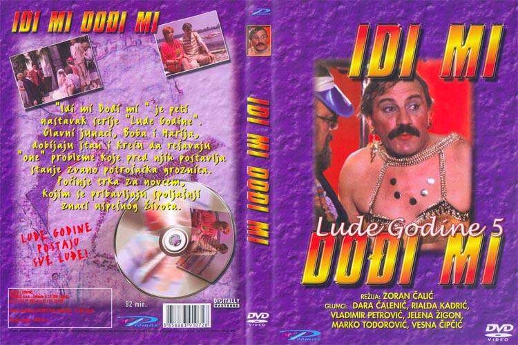 Click to view full size image -  DVD Cover - L - lude_godine_5-2_dvd - lude_godine_5-2_dvd.jpg