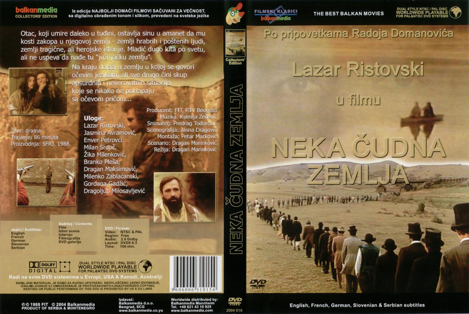 Click to view full size image -  DVD Cover - N - neka_cudna_zemlja_dvd - neka_cudna_zemlja_dvd.jpg