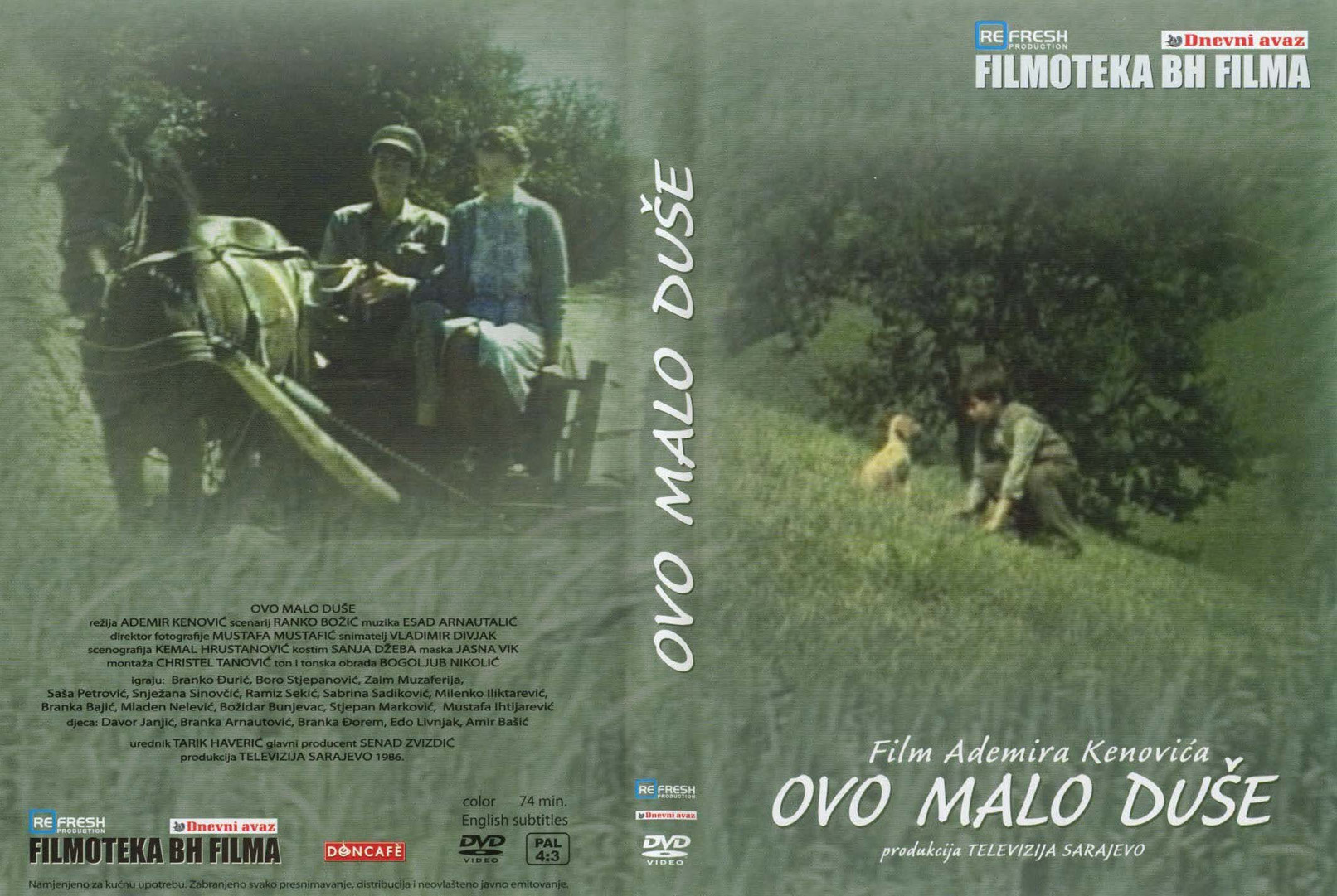 Click to view full size image -  DVD Cover - O - ovo_malo_duse_orig_dvd - ovo_malo_duse_orig_dvd.jpg