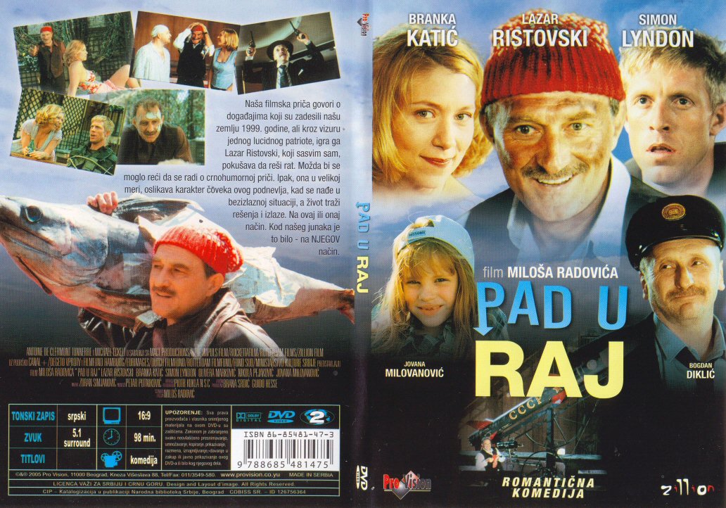 Click to view full size image -  DVD Cover - P - Pad_u_raj_-_prednja-zadnja - Pad_u_raj_-_prednja-zadnja.jpg