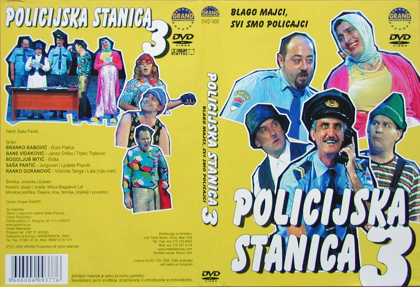 Click to view full size image -  DVD Cover - P - Policijska_stanica_3_-_prednja_zadnja - Policijska_stanica_3_-_prednja_zadnja.jpg