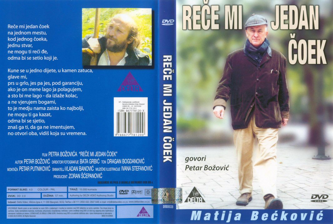 Click to view full size image -  DVD Cover - R - Rece_mi_jedan_coek_-_prednja_zadnja - Rece_mi_jedan_coek_-_prednja_zadnja.jpg