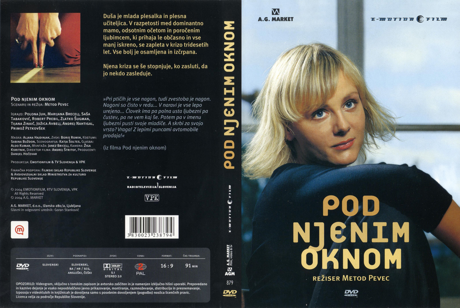 Click to view full size image -  DVD Cover - P - pod_njenim_oknom_slo_dvd - pod_njenim_oknom_slo_dvd.jpg