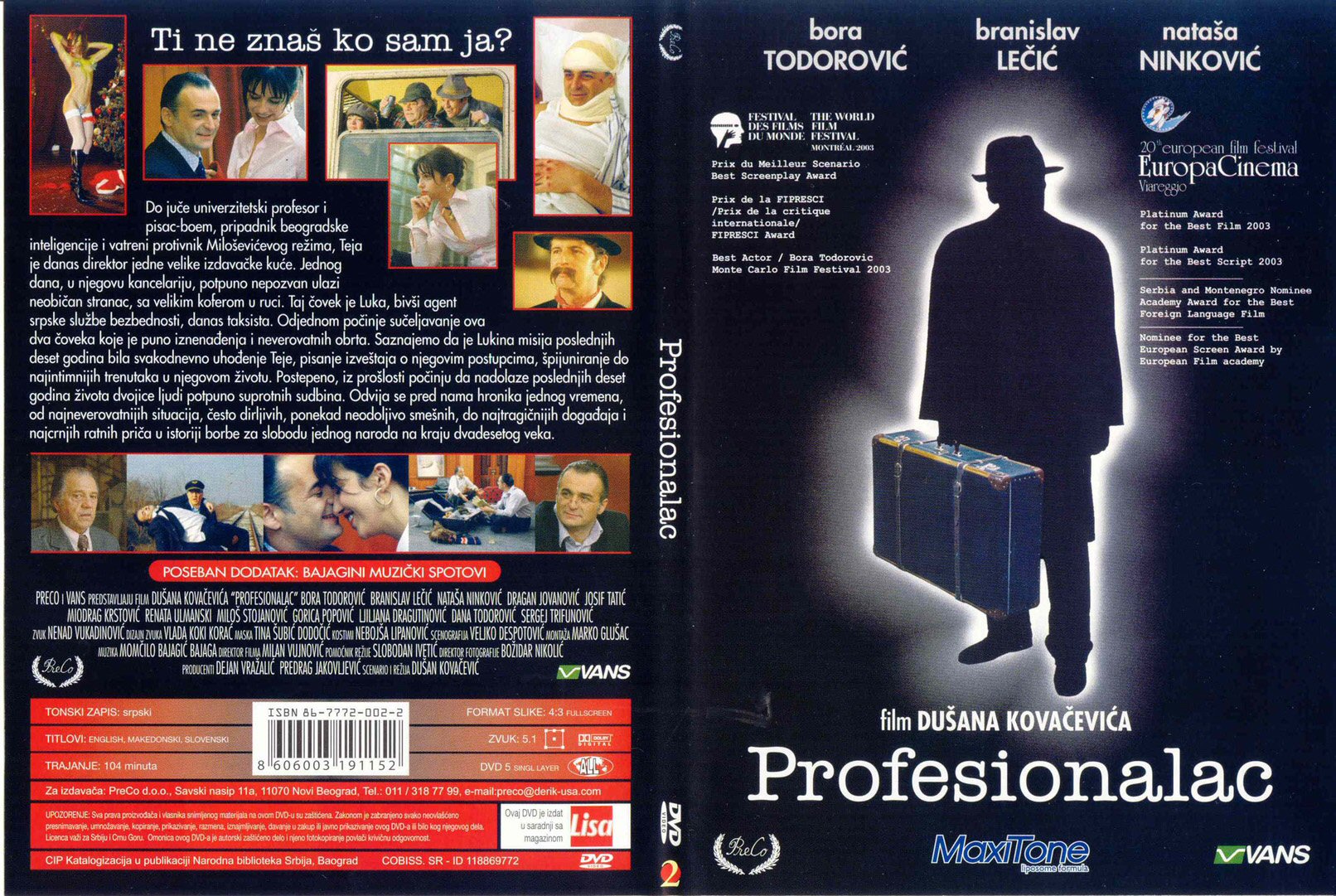 Click to view full size image -  DVD Cover - P - profesionalac_dvd - profesionalac_dvd.jpg