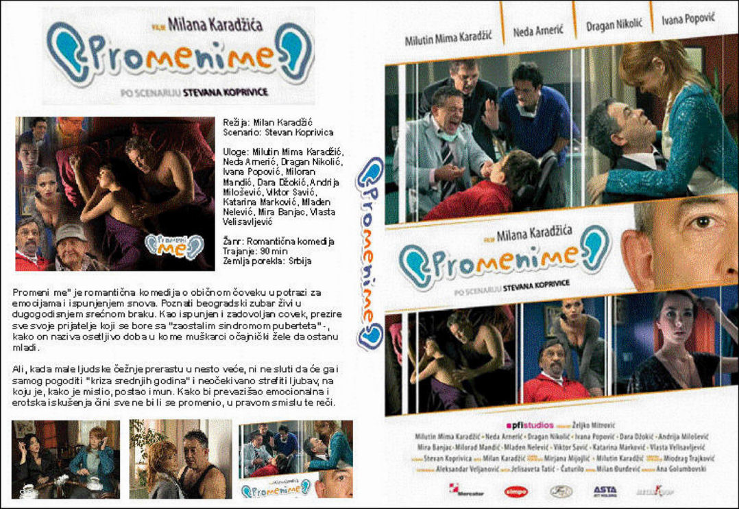 Click to view full size image -  DVD Cover - P - promeni_me_dvd - promeni_me_dvd.jpg