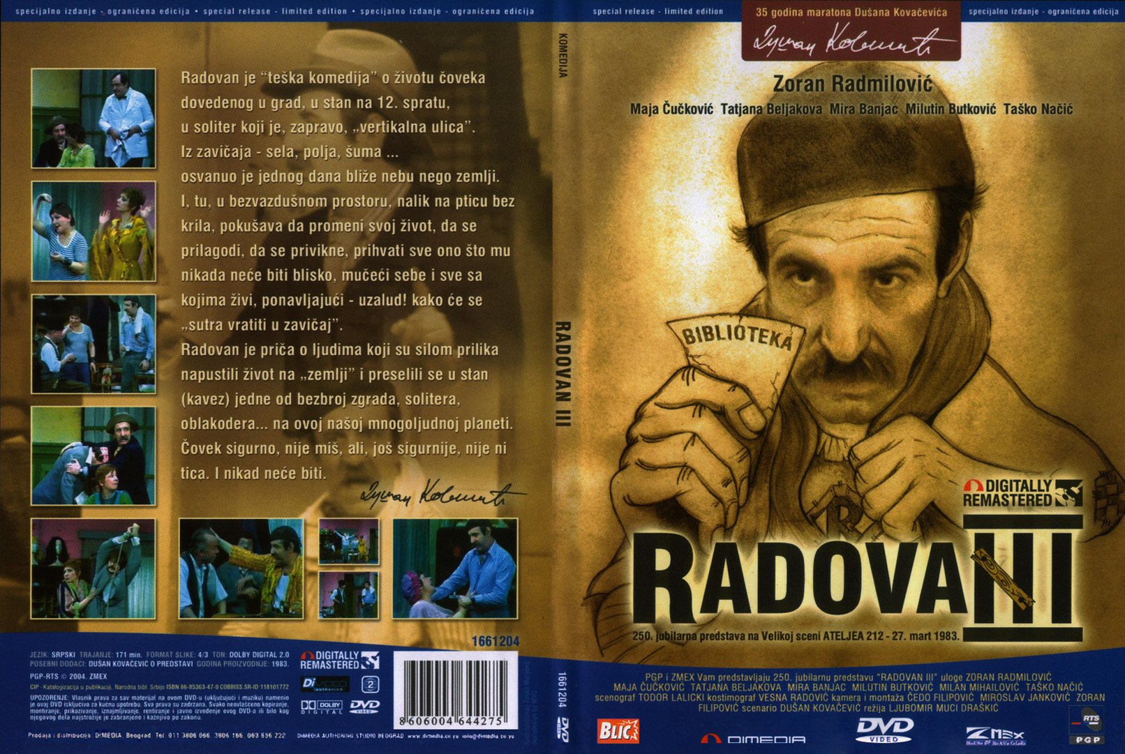 Click to view full size image -  DVD Cover - R - radovan_III_dvd - radovan_III_dvd.jpg