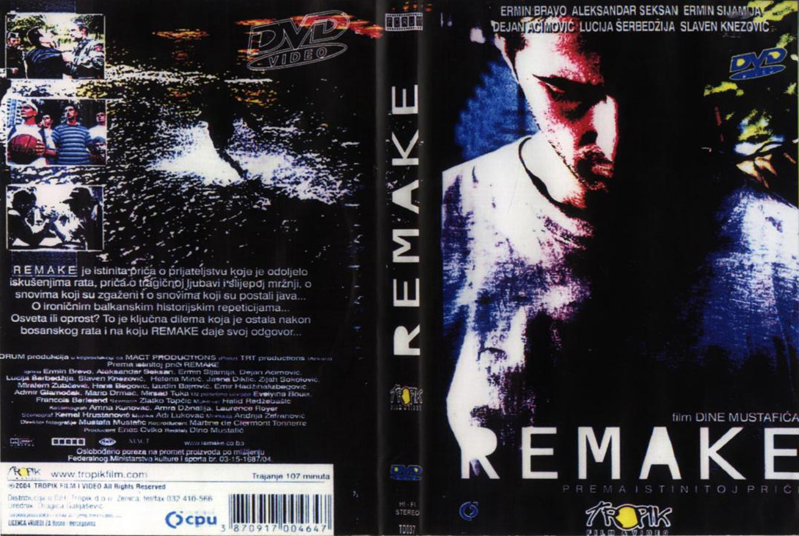 Click to view full size image -  DVD Cover - R - remake_dvd - remake_dvd.jpg