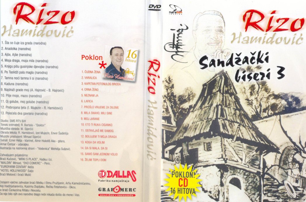 Click to view full size image -  DVD Cover - R - rizo_hamidovic_-_sandzacki_biseri_3 - rizo_hamidovic_-_sandzacki_biseri_3.jpg