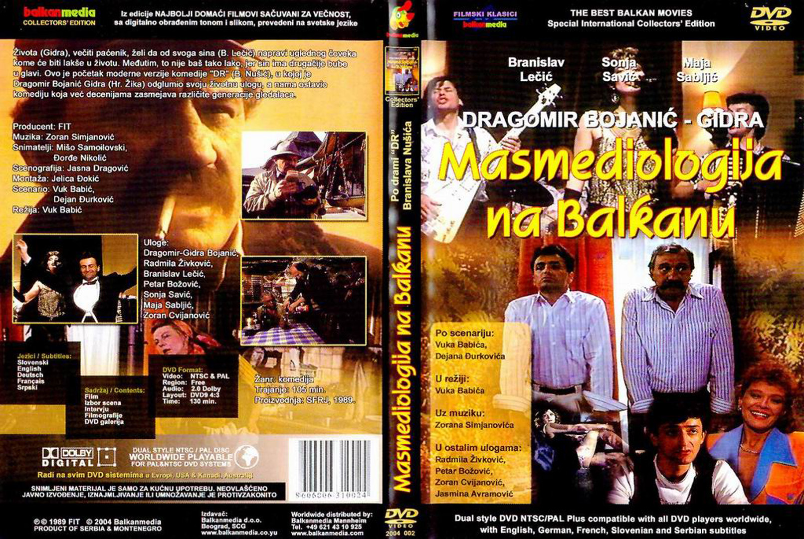 Click to view full size image -  DVD Cover - 0-9 - masme_na_balkanu_dvd - masme_na_balkanu_dvd.jpg