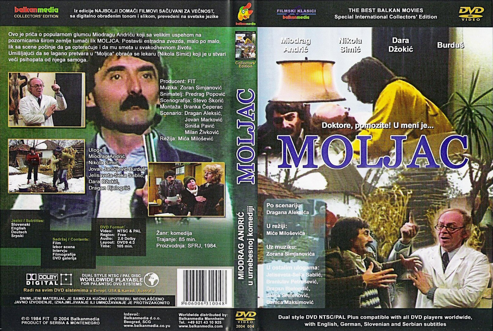Click to view full size image -  DVD Cover - M - moljac_dvd - moljac_dvd.jpg