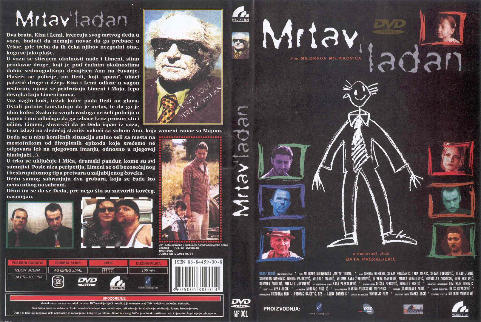 Click to view full size image -  DVD Cover - M - mrtav_ladan_dvd - mrtav_ladan_dvd.jpg
