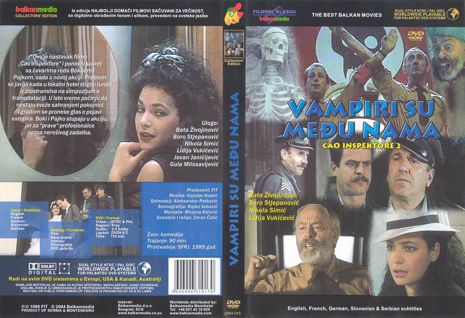 Click to view full size image -  DVD Cover - V - Vampiri_su_medju_nama_-_prednja_zadnja - Vampiri_su_medju_nama_-_prednja_zadnja.jpg