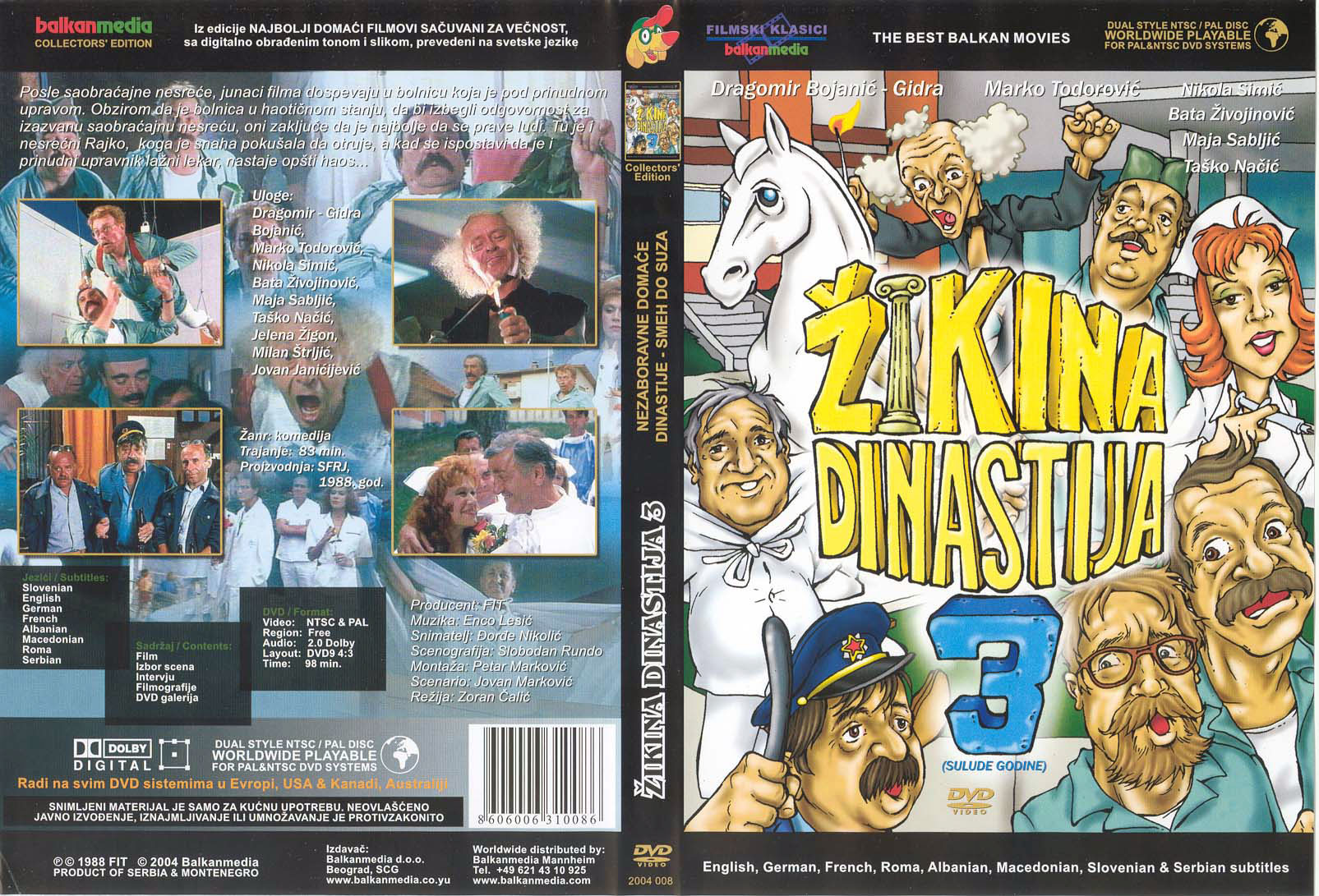 Click to view full size image -  DVD Cover - Z - Zikina_dinastija_3_-_prednja-zadnja - Zikina_dinastija_3_-_prednja-zadnja.jpg