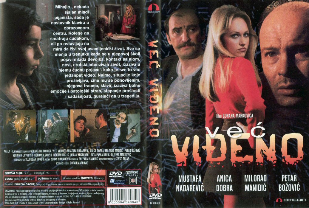 Click to view full size image -  DVD Cover - V - vec_vidjeno_-_prednja_zadnja - vec_vidjeno_-_prednja_zadnja.jpg