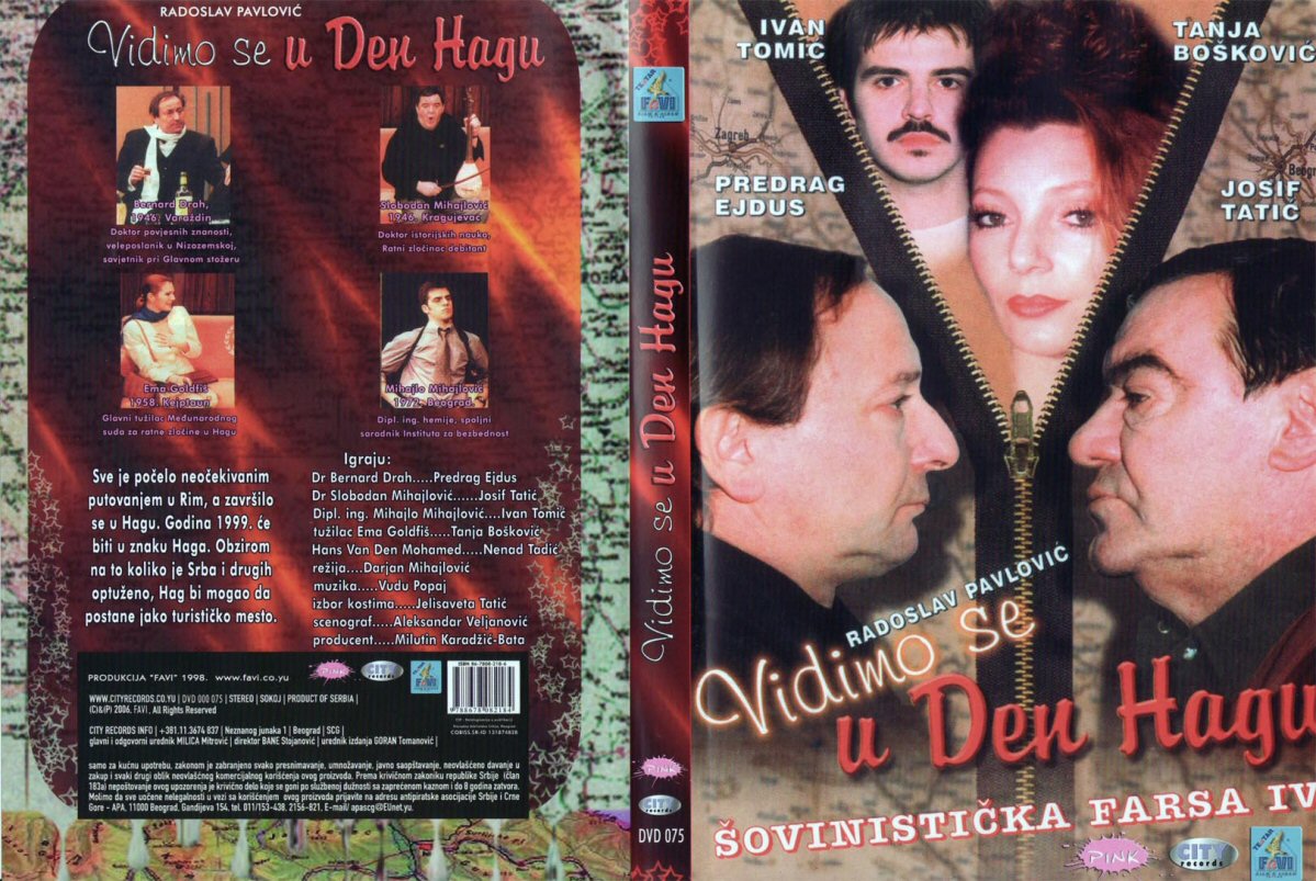 Click to view full size image -  DVD Cover - V - vidimo se u den haagu prednja zadnja - vidimo se u den haagu prednja zadnja.jpg