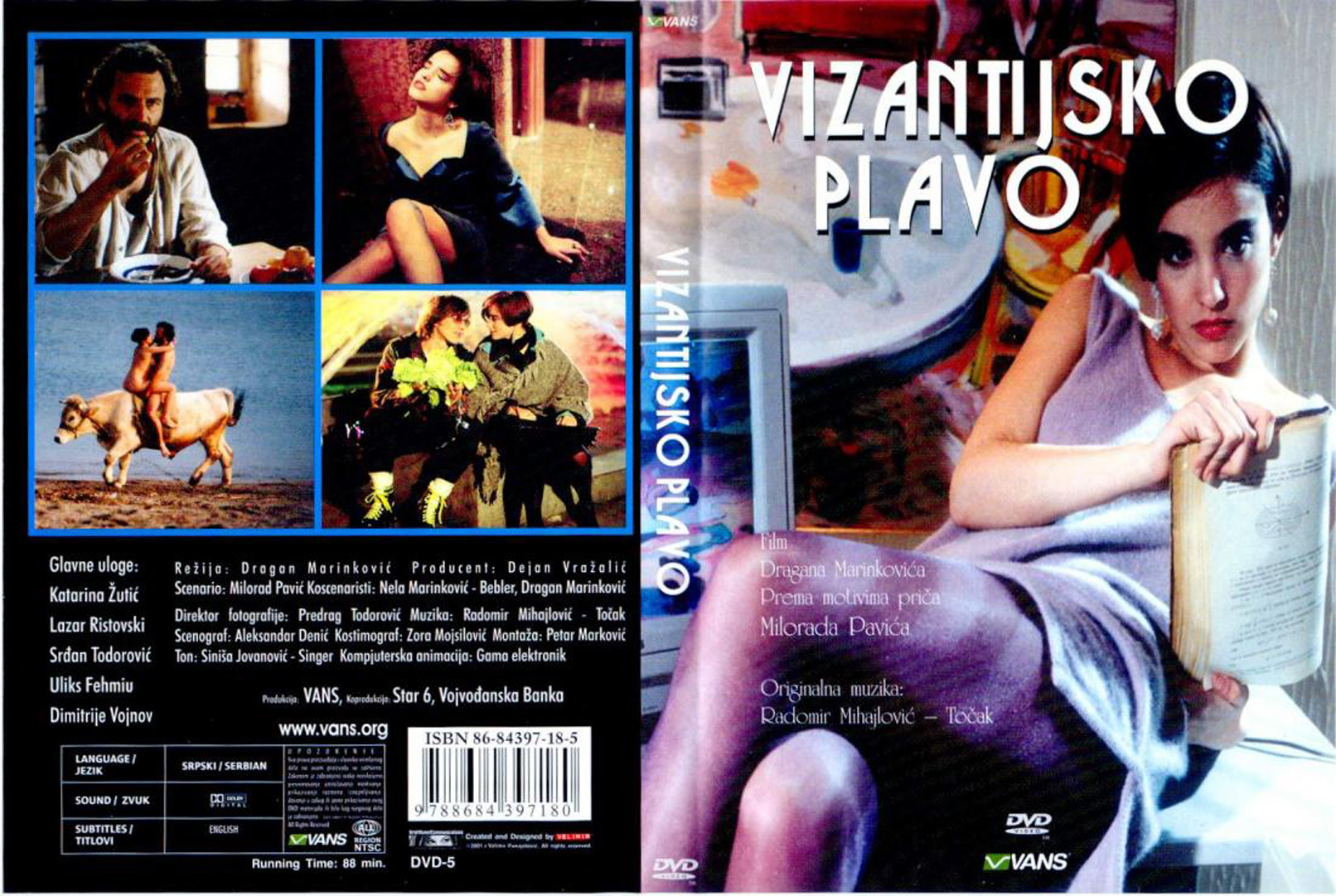 Click to view full size image -  DVD Cover - V - vizantijsko_plavo_dvd - vizantijsko_plavo_dvd.jpg