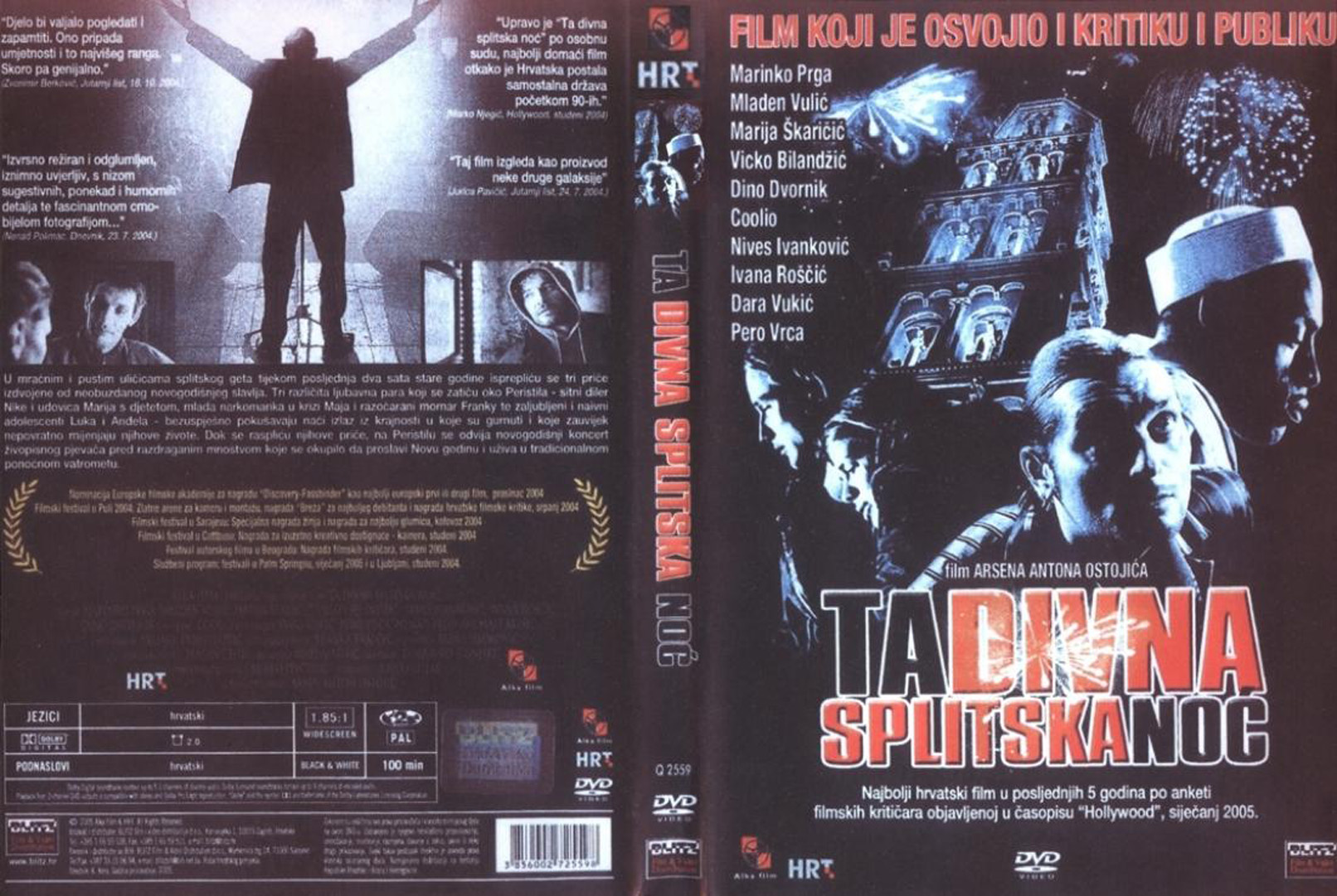 Click to view full size image -  DVD Cover - T - ta_divna_splitska_noc_dvd - ta_divna_splitska_noc_dvd.jpg