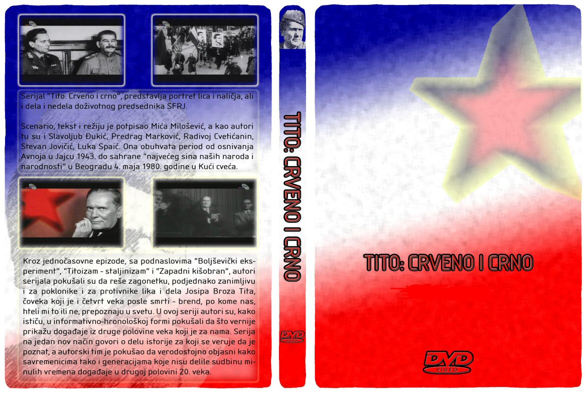 Click to view full size image -  DVD Cover - T - titocrvenoicrnocover - titocrvenoicrnocover.jpg