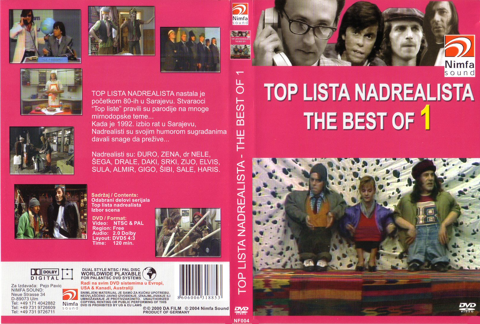 Click to view full size image -  DVD Cover - T - top_lista_nadrealista_the_best_of_1_dvd - top_lista_nadrealista_the_best_of_1_dvd.jpg