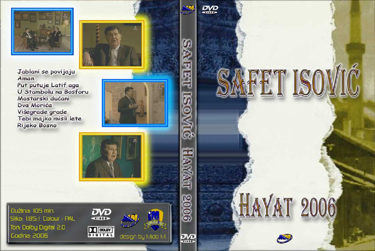 Click to view full size image -  DVD Cover - S - safet_isovic_hayat_2006_custom_dvd - safet_isovic_hayat_2006_custom_dvd.jpg