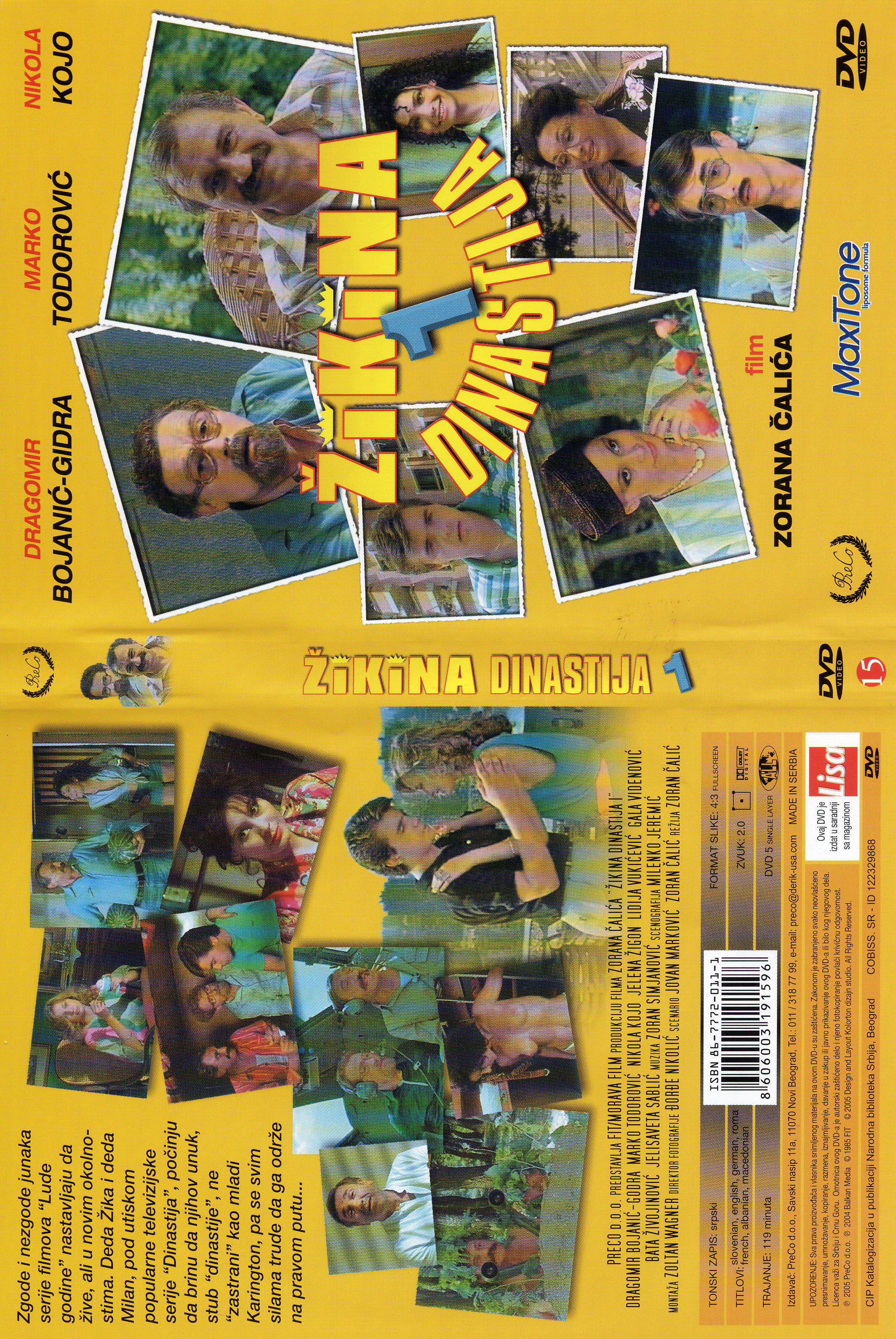 Click to view full size image -  DVD Cover - Z - DVD - ZIKINA DINASTIJA 1 - 1 - DVD - ZIKINA DINASTIJA 1 - 1.jpg