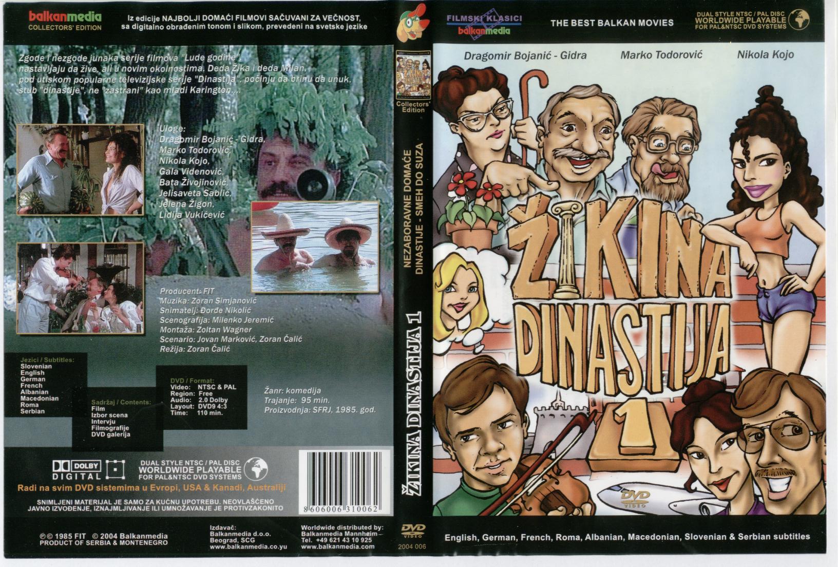 Click to view full size image -  DVD Cover - Z - DVD - ZIKINA DINASTIJA 1 - DVD - ZIKINA DINASTIJA 1.jpg