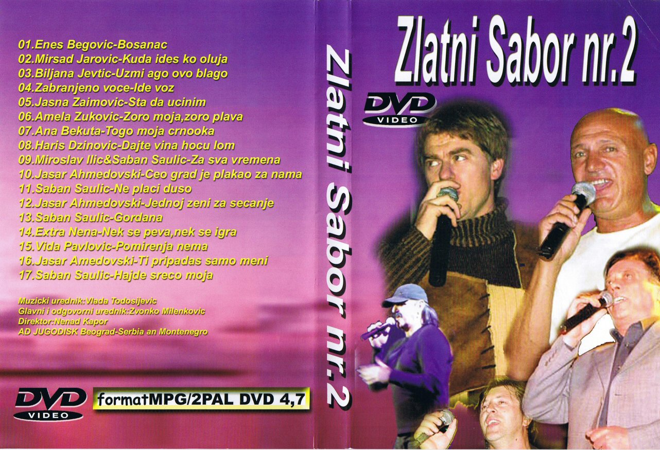 Click to view full size image -  DVD Cover - Z - DVD - ZLATNI SABOR BR.2 - DVD - ZLATNI SABOR BR.2.JPG