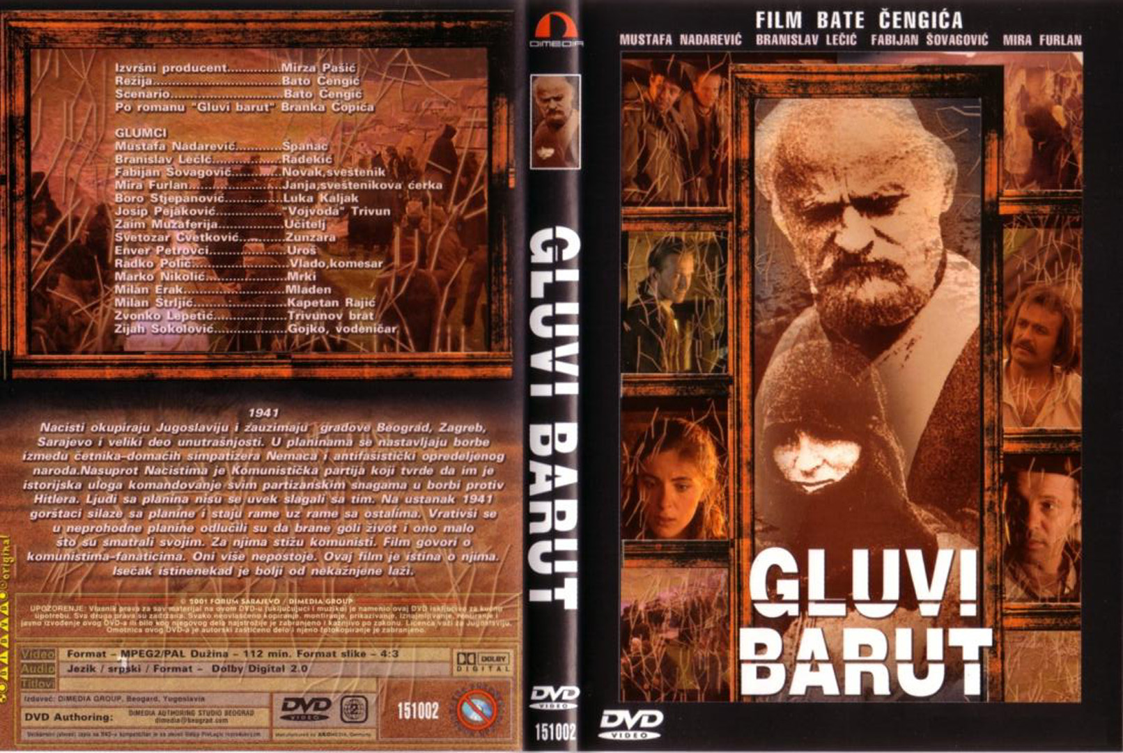 Click to view full size image -  DVD Cover - G - gluvi_barut_dvd - gluvi_barut_dvd.jpg